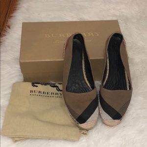 Authentic Burberry Hodgeson espadrilles